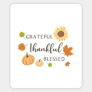 Blessed Thanksgiving Magnet